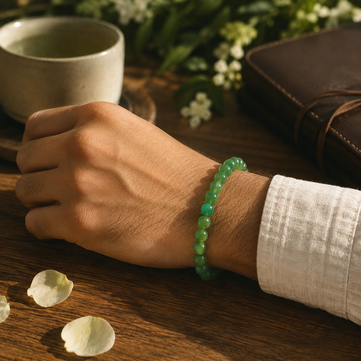 Natural Green Aventurine Bracelet