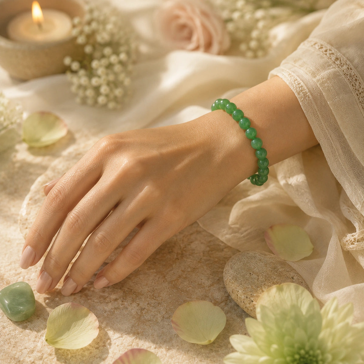 Natural Green Aventurine Bracelet