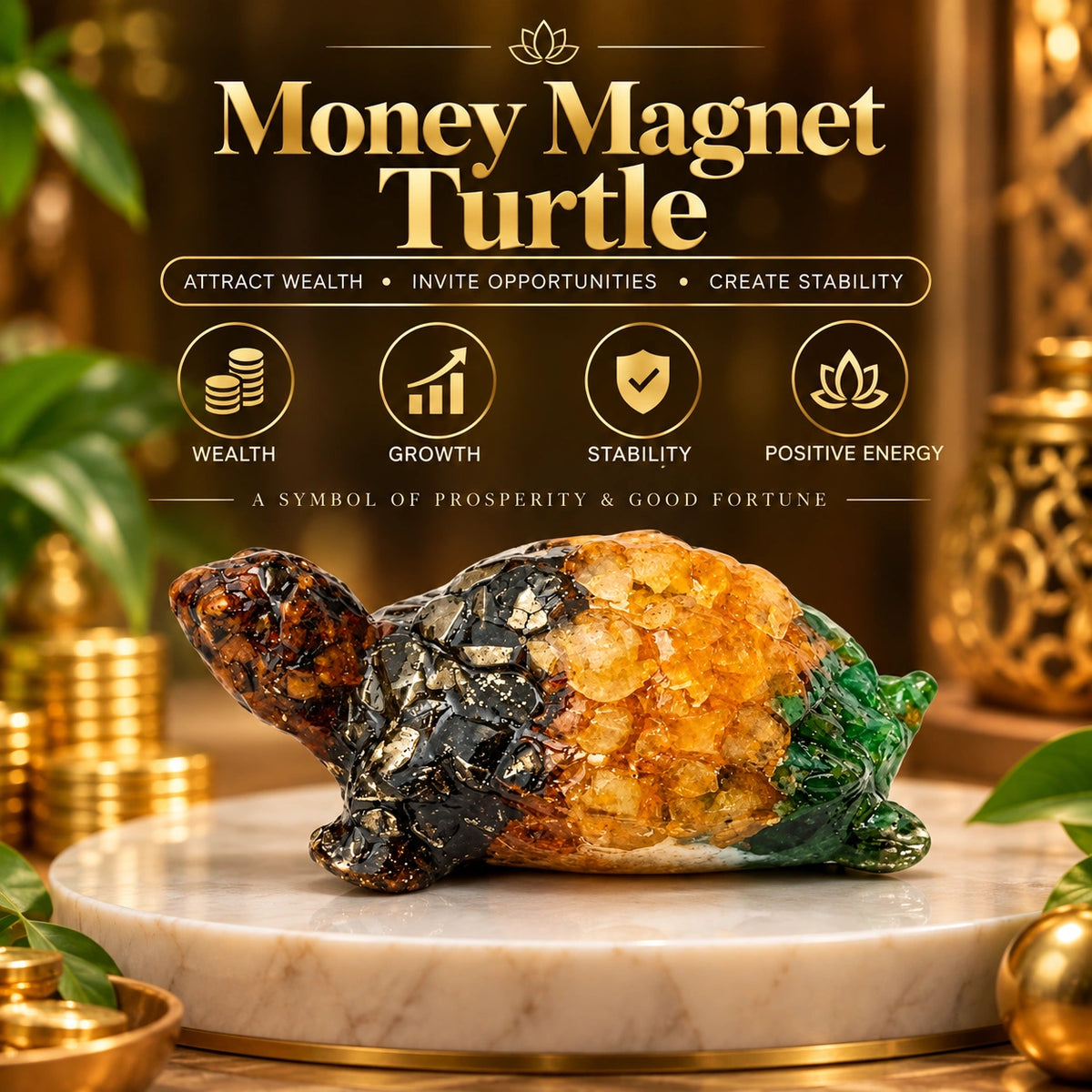 Money Magnet Dhan Yog Turtle
