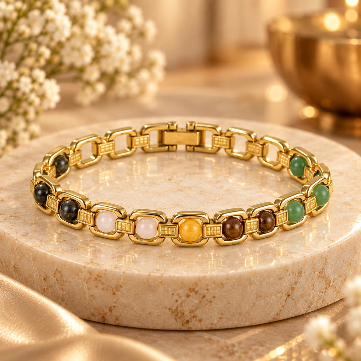 Metal Dhan Yog Bracelet – Gold | Lab Certified