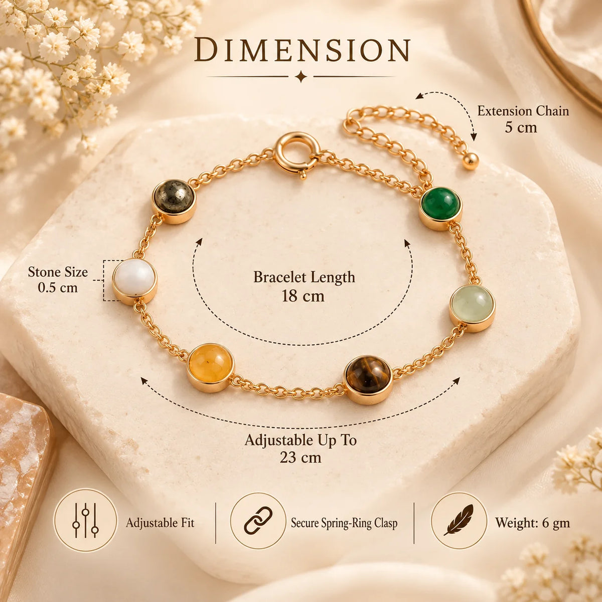Metal Dhan Yog Bracelet for Women | Wealth & Prosperity