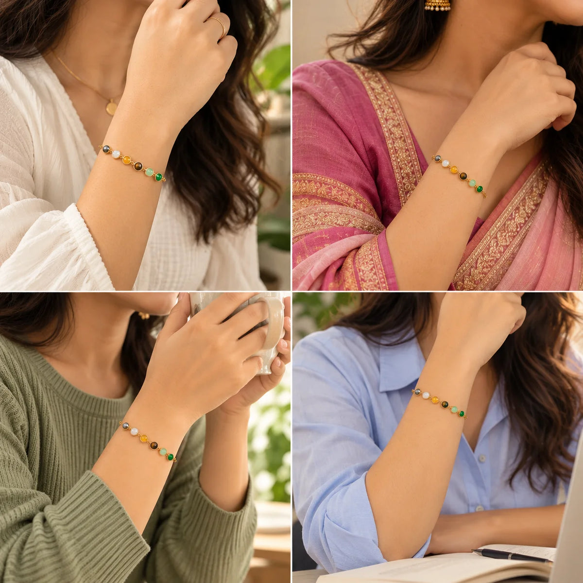 Metal Dhan Yog Bracelet for Women | Wealth & Prosperity