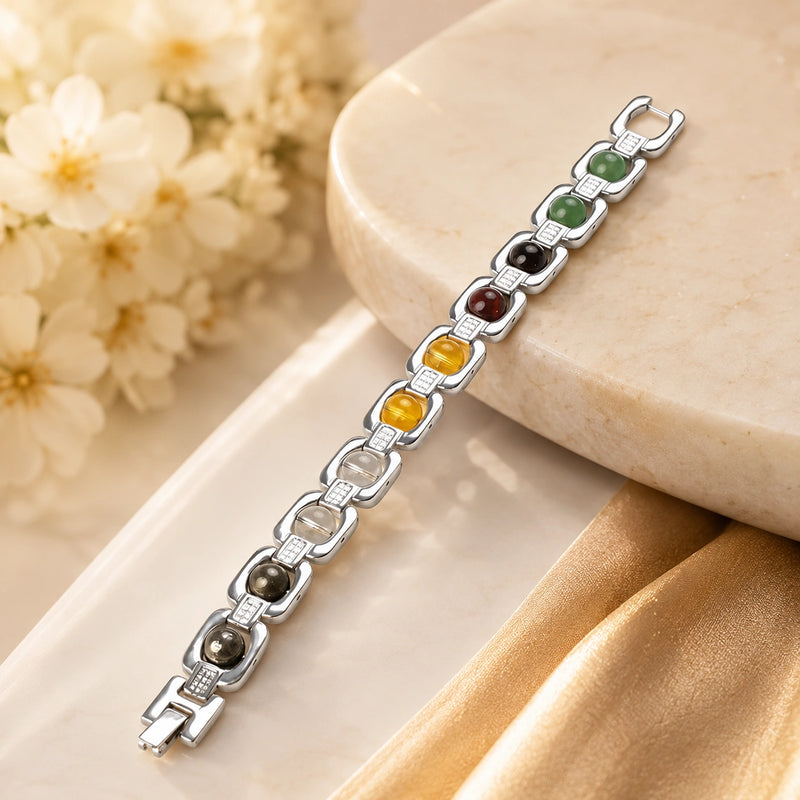 Metal Dhan Yog Bracelet – Silver (Lab Certified)