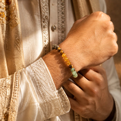 Money Magnet Bracelet – Natural Crystal Stone Bracelet for Wealth